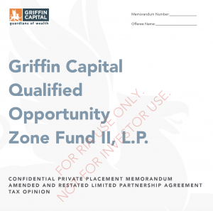 Griffin Capital Qualified Opportunity Zone Fund II