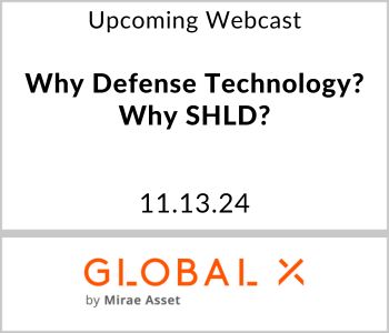 Why Defense Technology? Why SHLD? - Global X ETFs - 11.13.2024