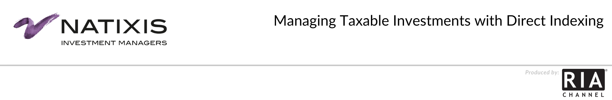 Managing Taxable Investments with Direct Indexing