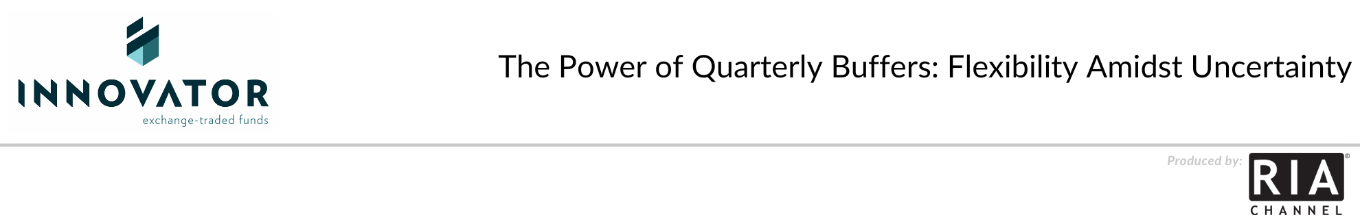 The Power of Quarterly Buffers:  Flexibility Amidst Uncertainty